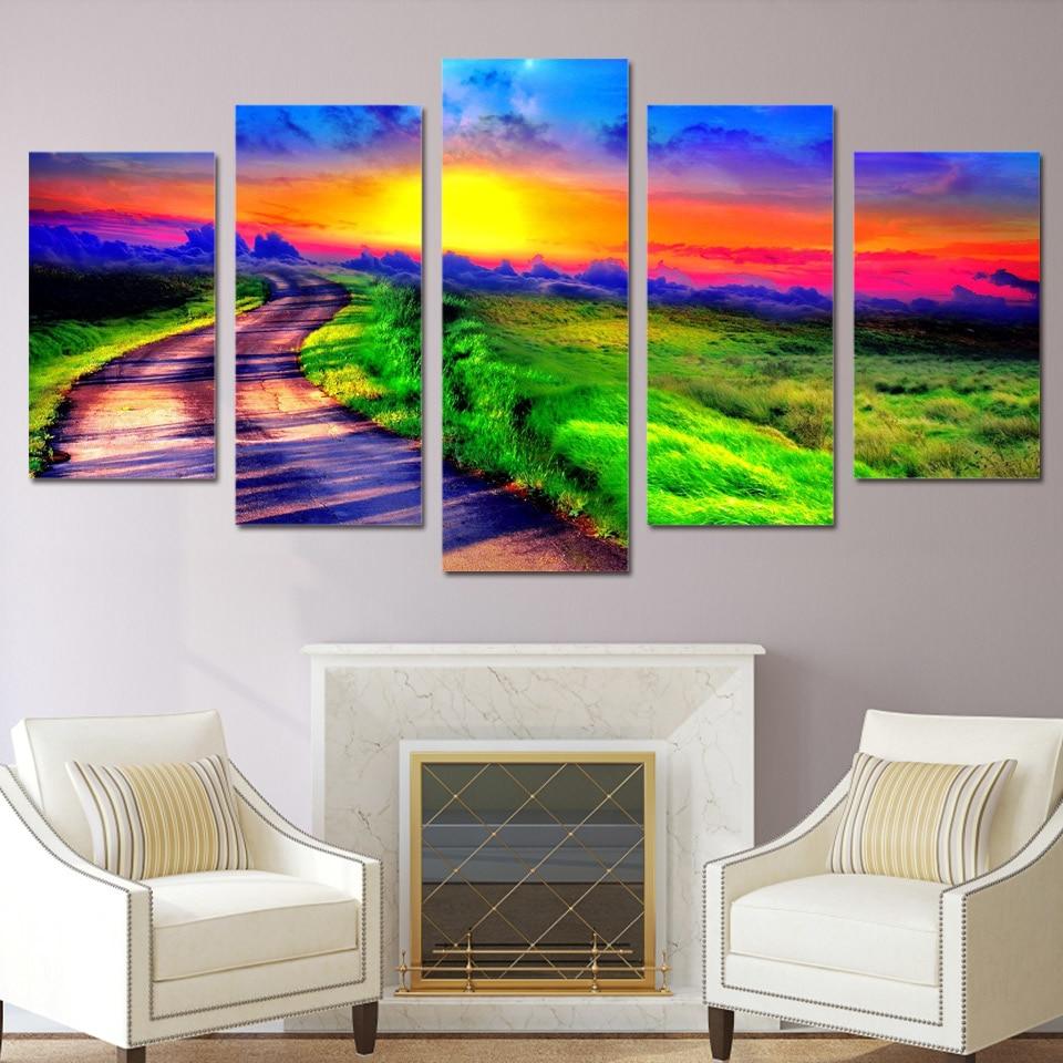 Colorful Sunset – Nature Canvas Wall Art