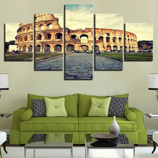 Colosseum Rome Italy 1 – Nature Canvas Wall Art