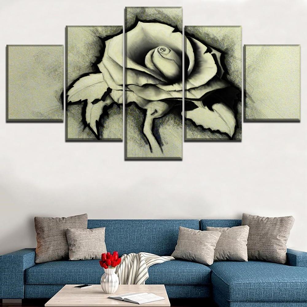 Colourful Flowers 13 – Nature Canvas Wall Art