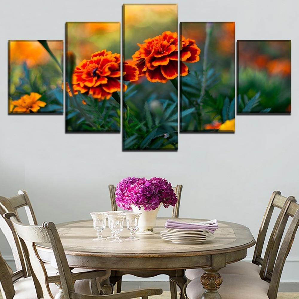 Colourful Flowers 15 – Nature Canvas Wall Art