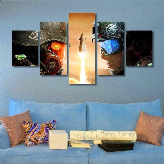 Command Conquer Rivals Gaming Canvas Wall Art