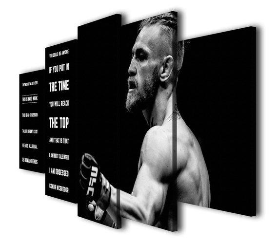 Conor Mcgregor 1 – Famous Person Canvas Wall Art