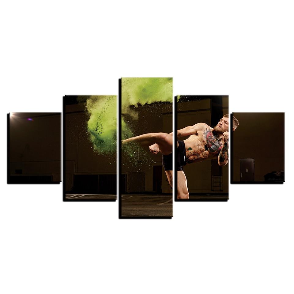 Conor Mcgregor Combat – Famous Person Canvas Wall Art