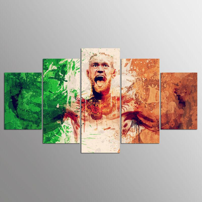 Conor Mcgregor Mixed Martial Artist – Famous Person Canvas Wall Art