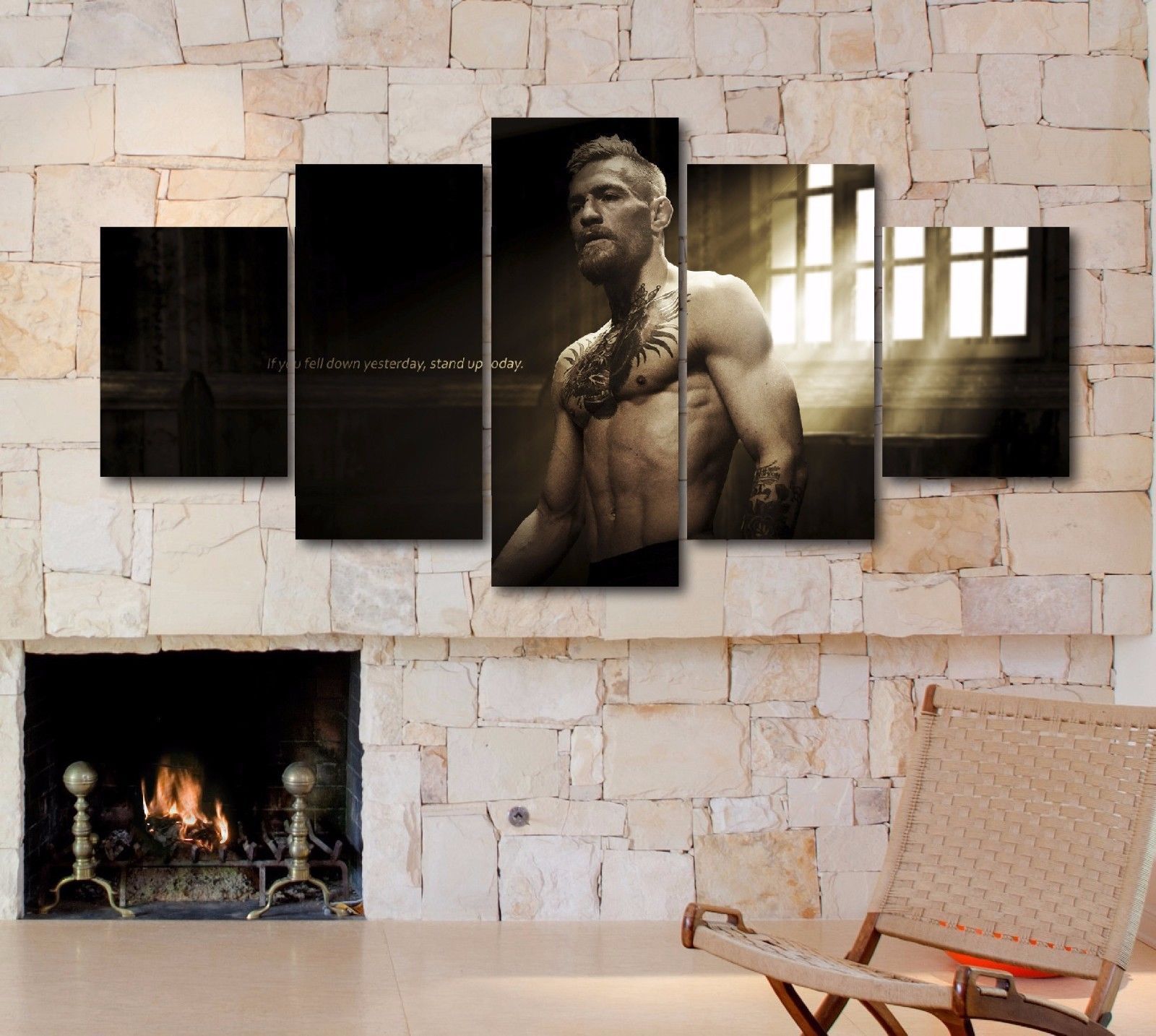 Conor Mcgregor Mma Quote – Famous Person Canvas Wall Art