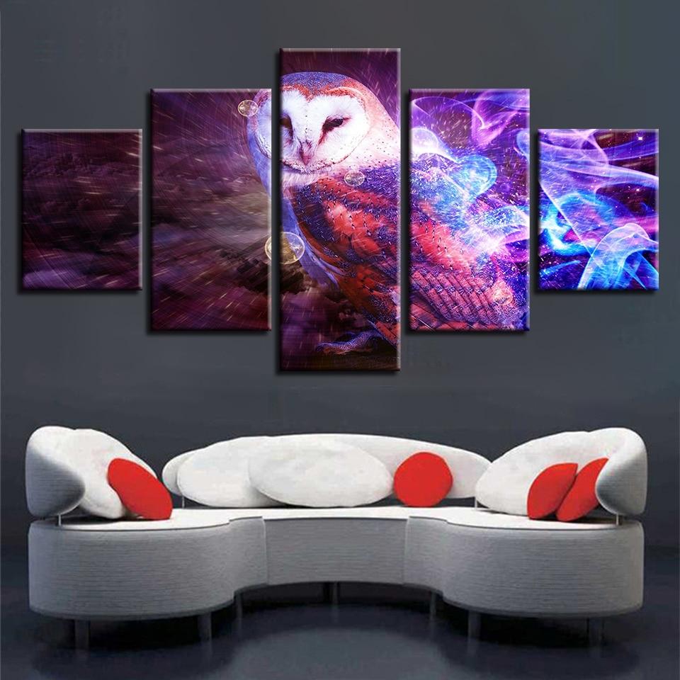 Cool Owl – Animal Canvas Wall Art