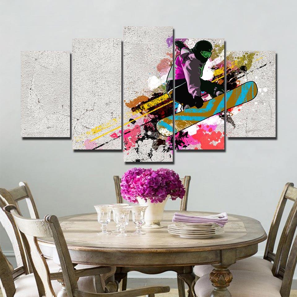 Cool Ski – Sport Canvas Wall Art
