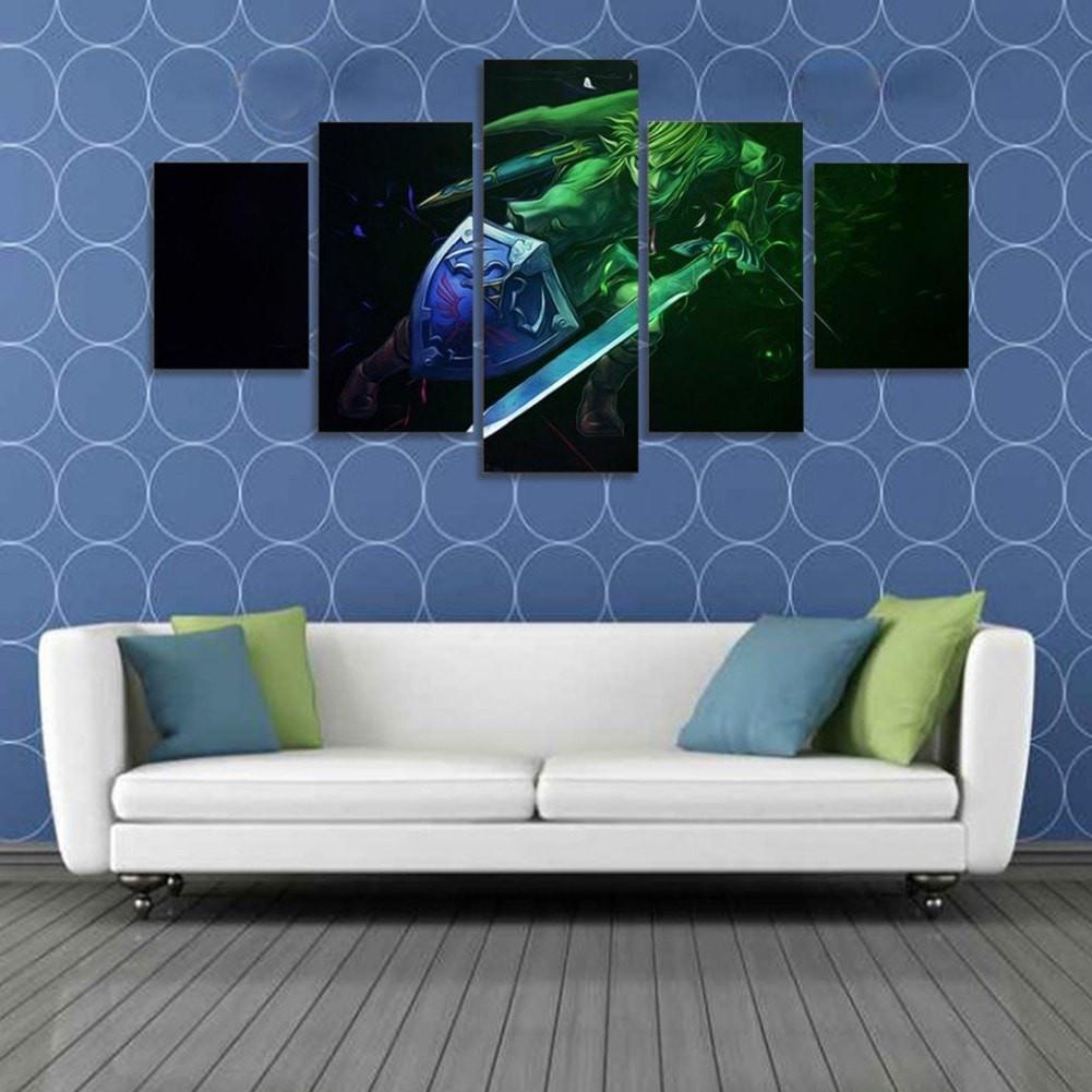 Cool Zelda – Gaming Canvas Wall Art