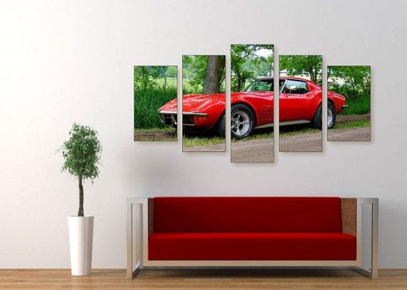 Corvette Stingray – Automative Canvas Wall Art