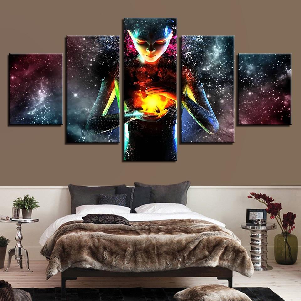 Cosmic Energy – Abstract Canvas Wall Art
