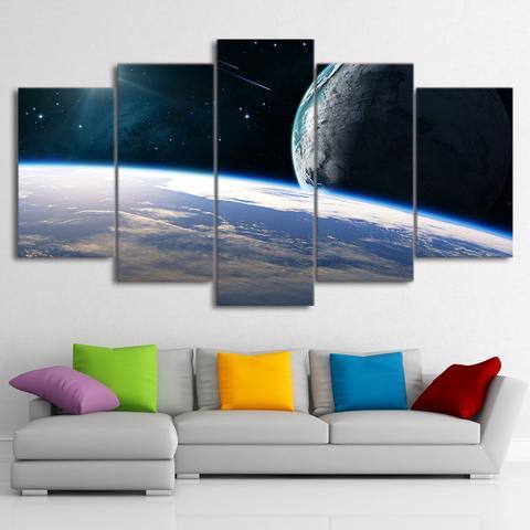 Cosmic Planet – Space Canvas Wall Art