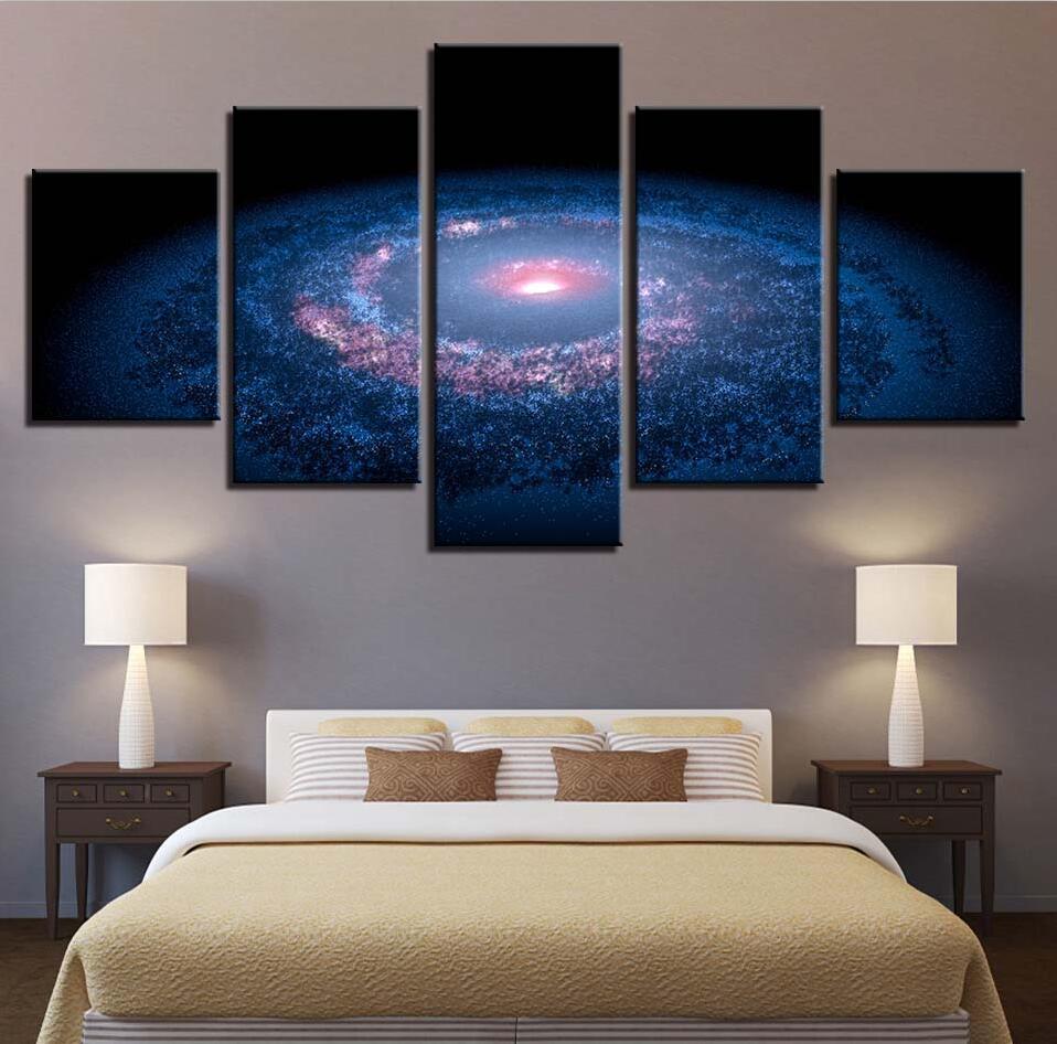 Cosmic Planetary Vortex 1 – Space Canvas Wall Art
