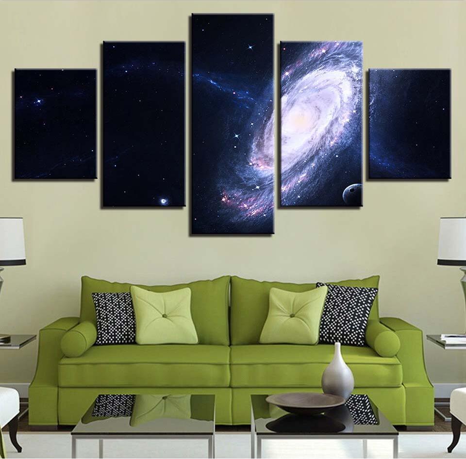 Cosmic Planetary Vortex 4 – Space Canvas Wall Art