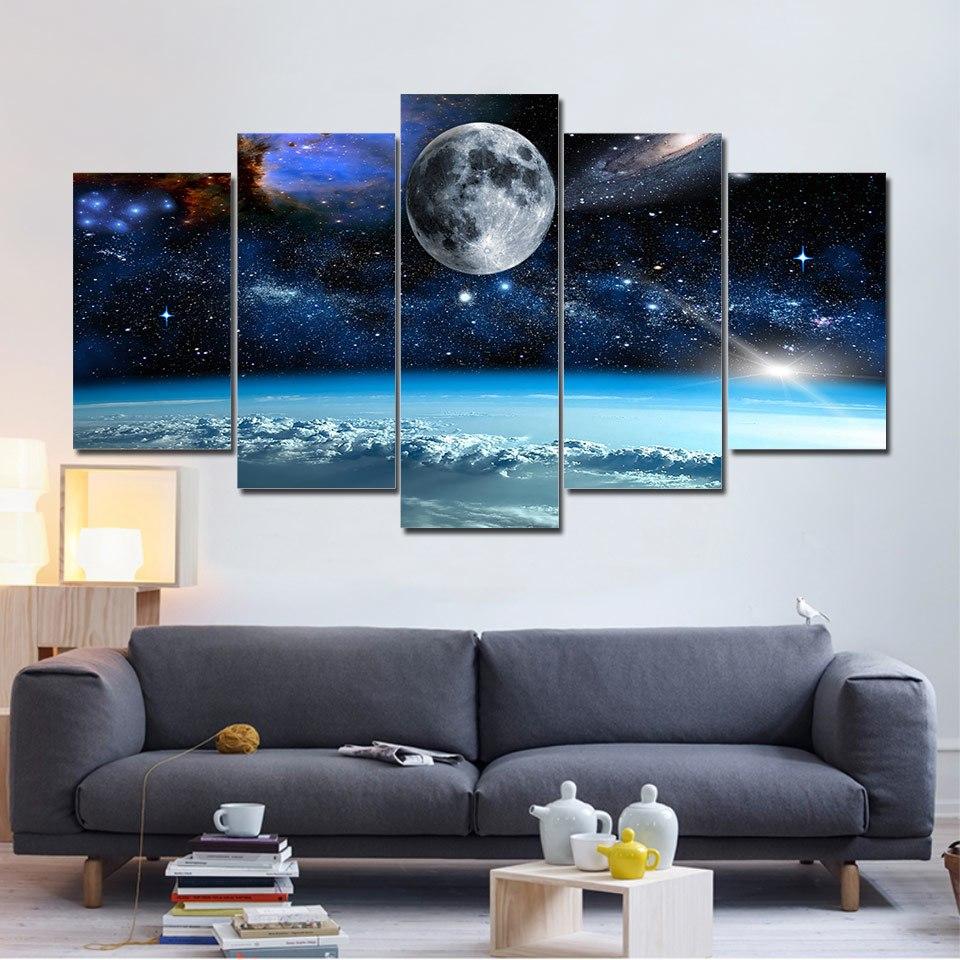 Cosmic Spectacle – Space Canvas Wall Art
