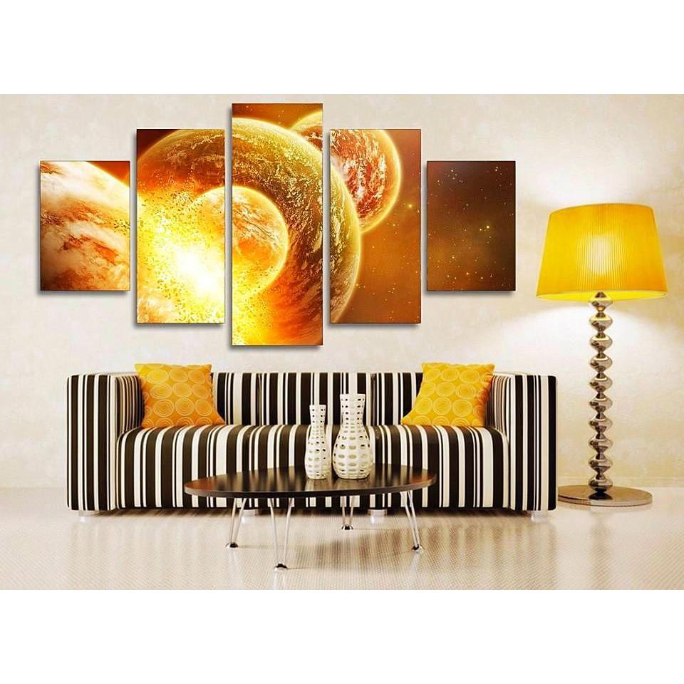 Cosmos Galaxy Space – Space Universe Canvas Wall Art