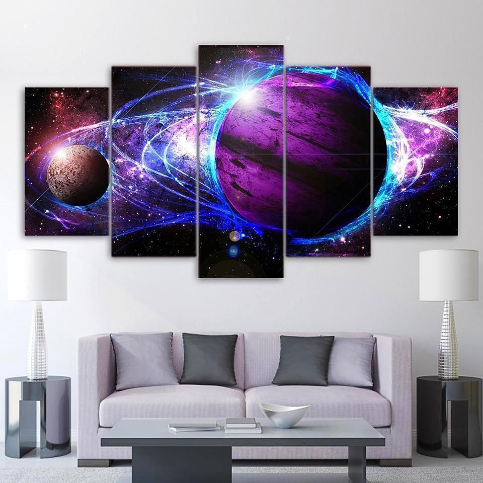 Cosmos Galaxy Star Energy Space Universe – Canvas Wall Art