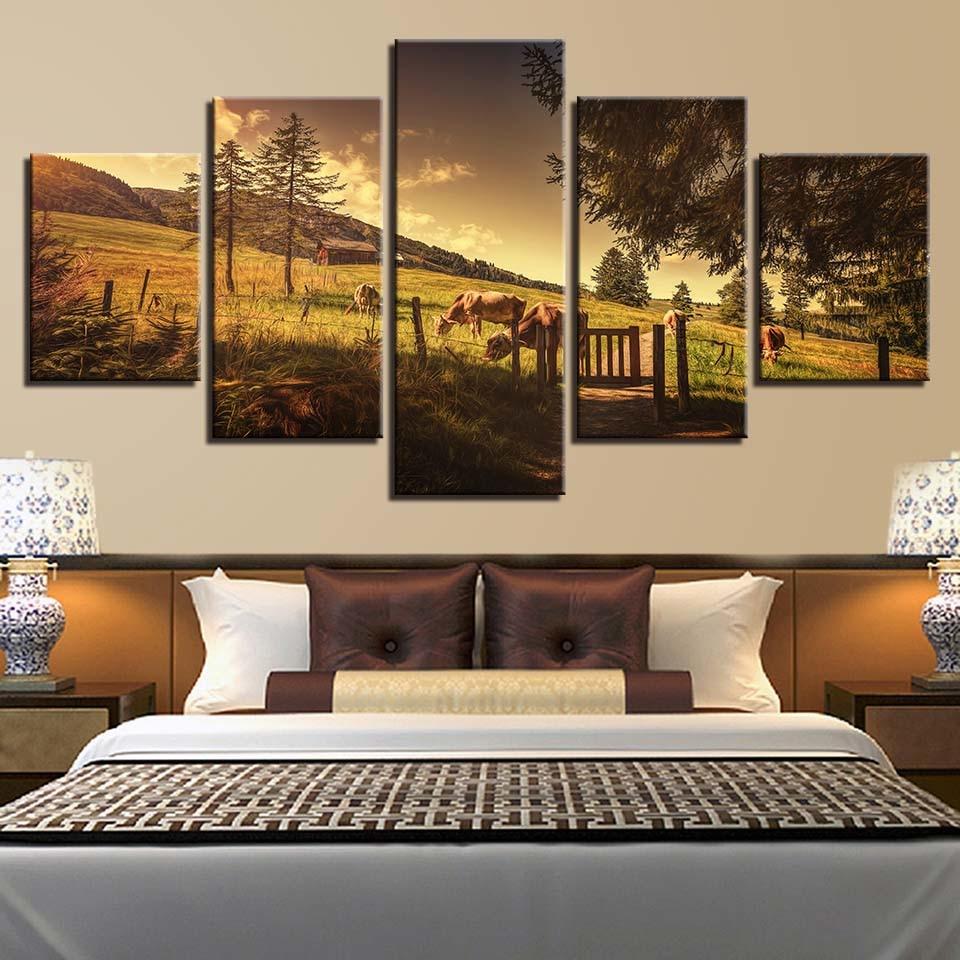 Cow 5 – Animal Canvas Wall Art