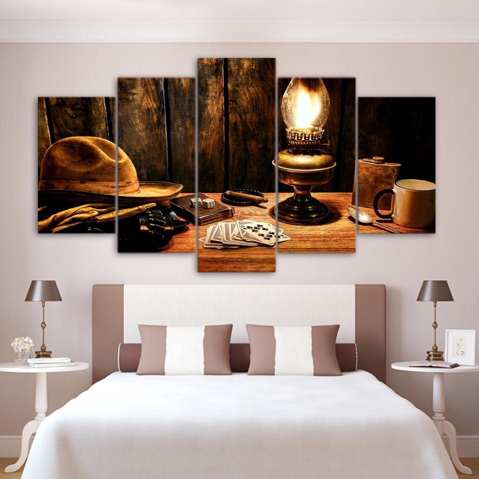 Cowboy Room – Abstract Canvas Wall Art