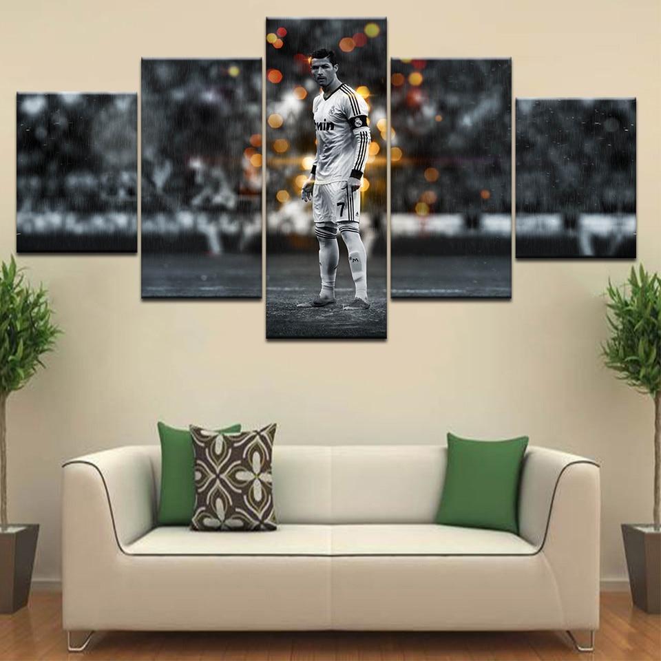 Cr7 Cristiano Ronaldo Fabric Sport Canvas Wall Art