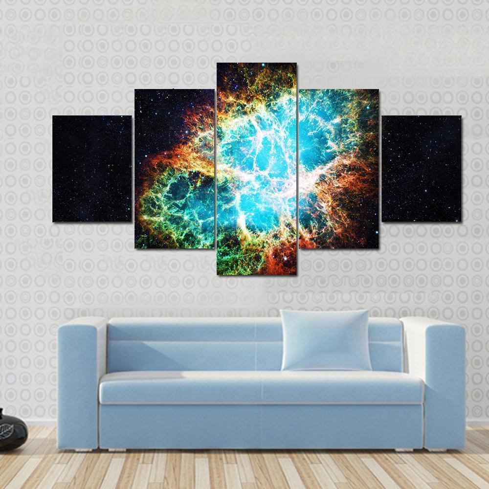 Crab Nebula – Space Canvas Wall Art