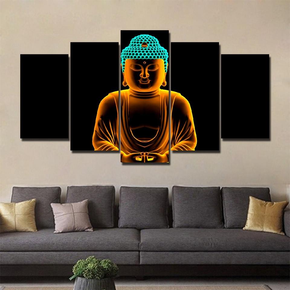 Creative Buddha – Religion Canvas Wall Art