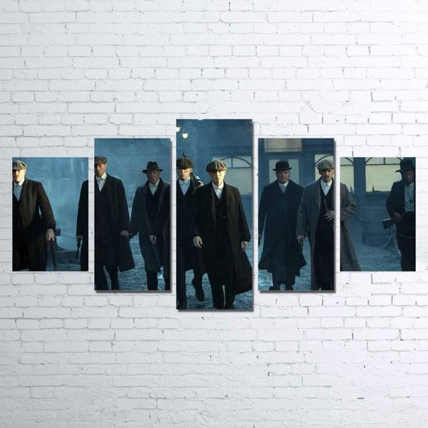 Crime Drama Peaky Blinders – Movie Canvas Wall Art