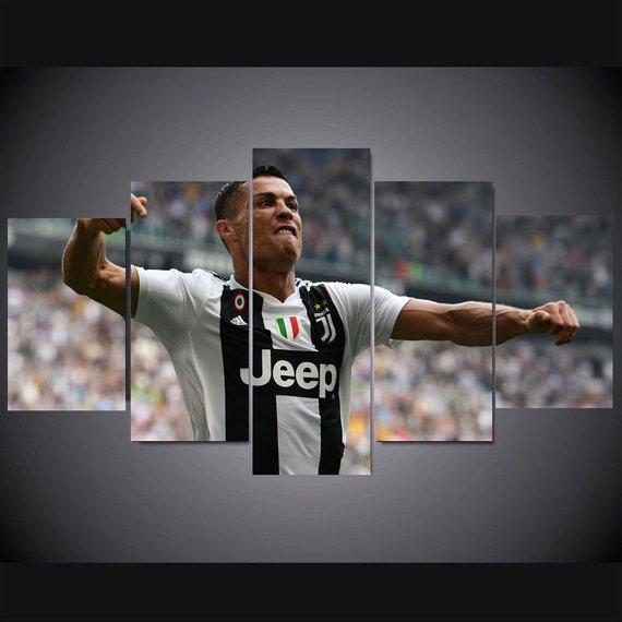 Cristiano Ronaldo 02 – Famous Person Canvas Wall Art