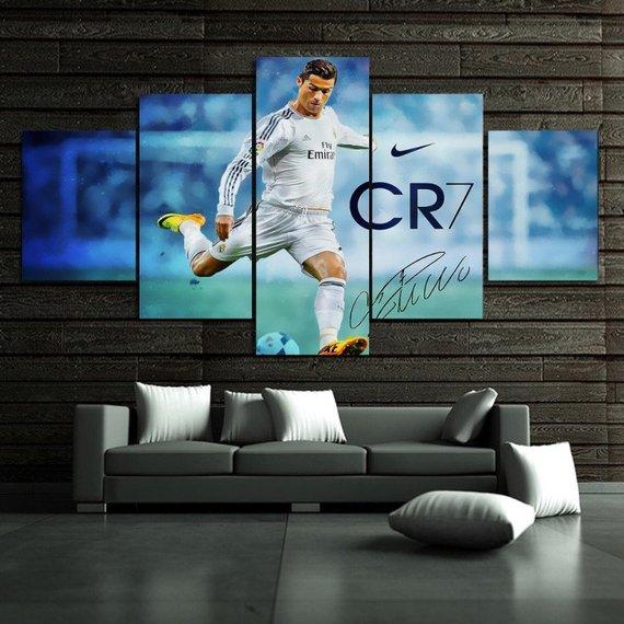 Cristiano Ronaldo Cr7 1 – Famous Person Canvas Wall Art