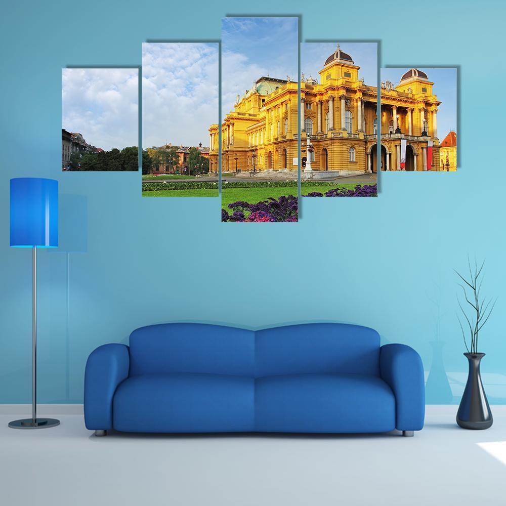 Croatian National Theater – Nature Canvas Wall Art