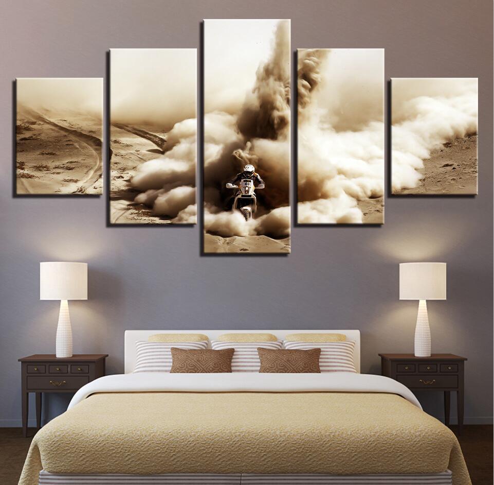 Cross-Country Motorcycle 1 – Automative Canvas Wall Art