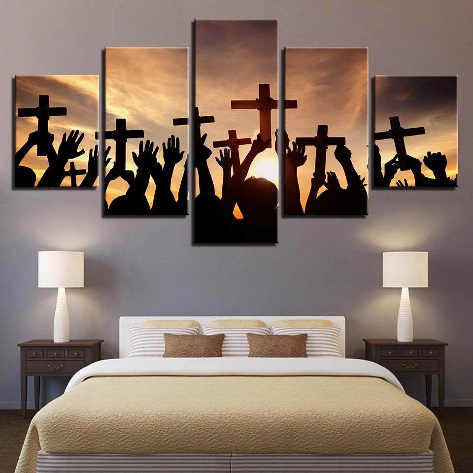 Cross Jesus 5 – Religion Canvas Wall Art