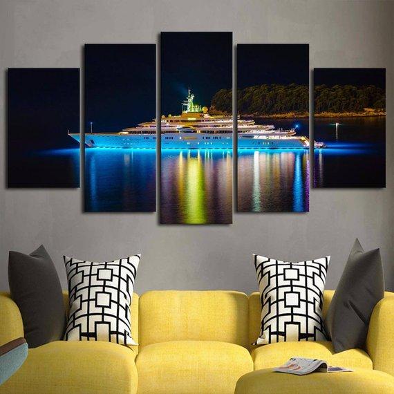Cruise Ship – Automative Canvas Wall Art