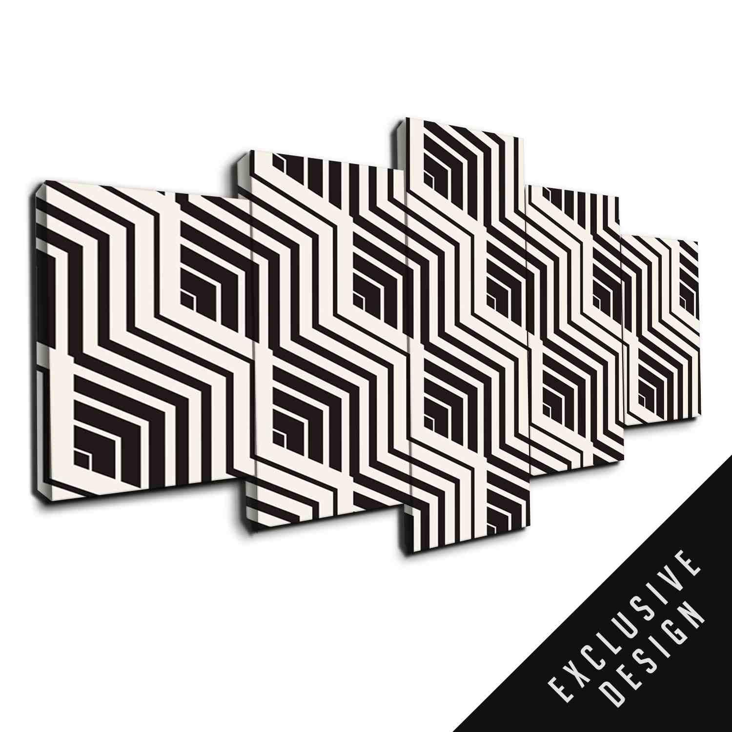 Cubic – Abstract Canvas Wall Art