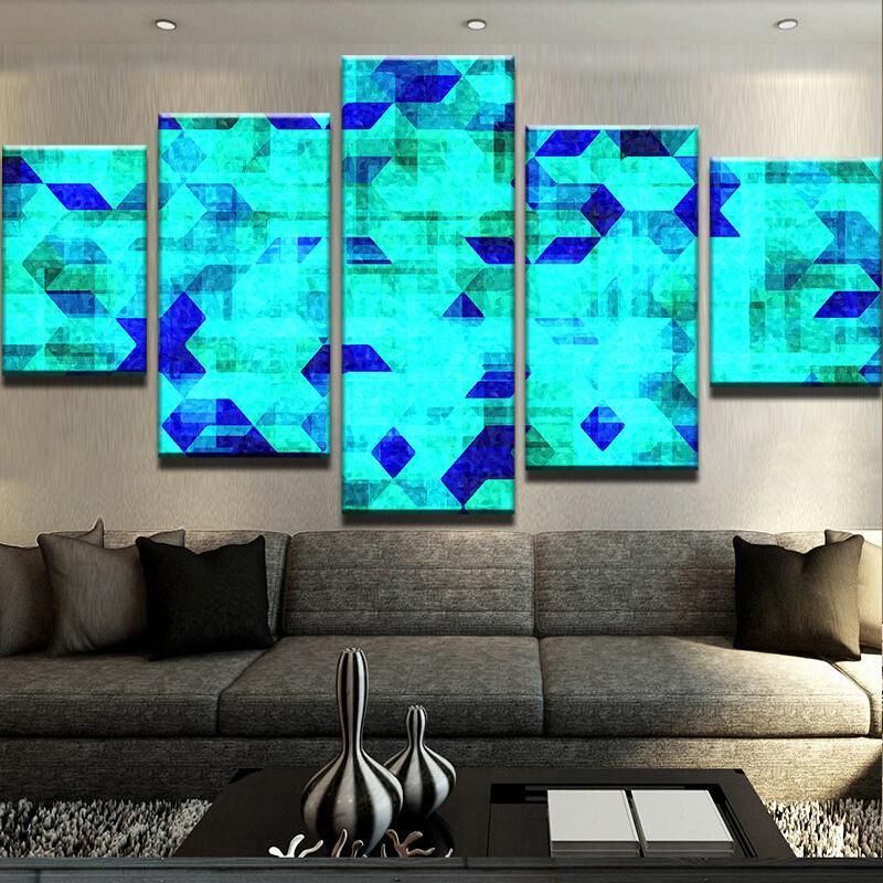 Cubic Abstract – Abstract Canvas Wall Art