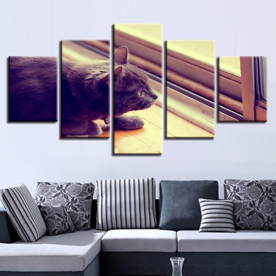 Cute Cat 11 – Animal Canvas Wall Art