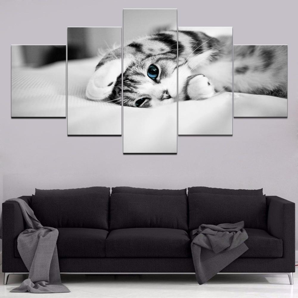Cute Cat 2 – Animal Canvas Wall Art