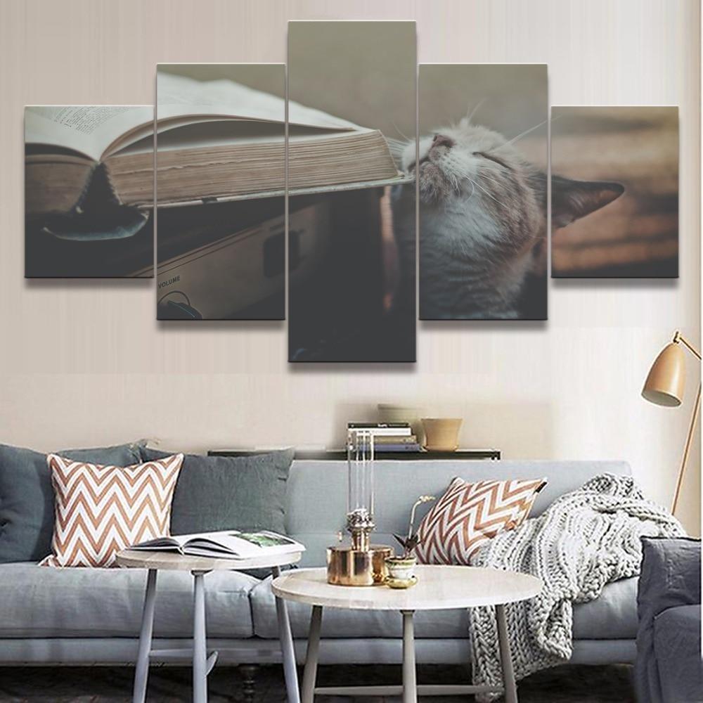 Cute Cat 4 – Animal Canvas Wall Art