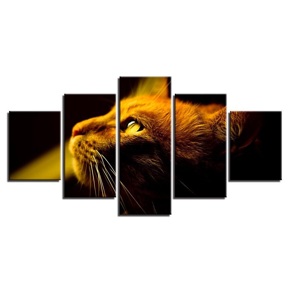 Cute Cat – Animal Canvas Wall Art