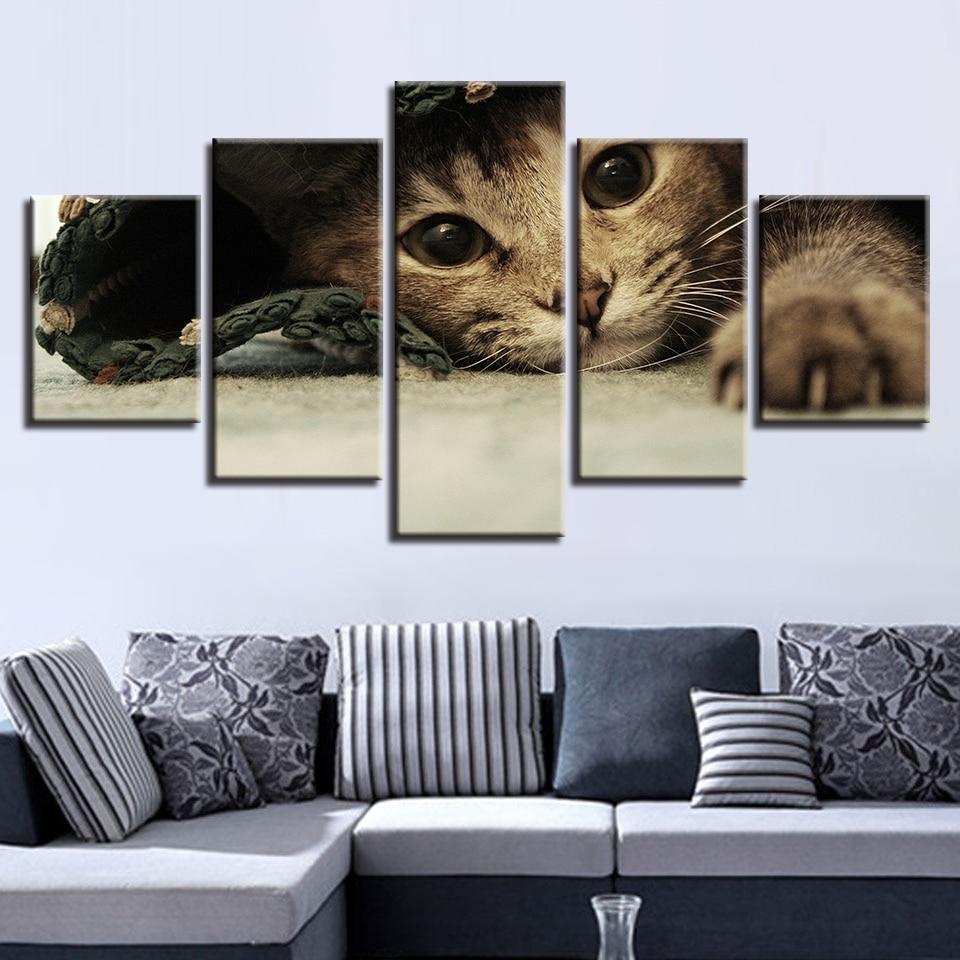 Cute Cats – Animal Canvas Wall Art