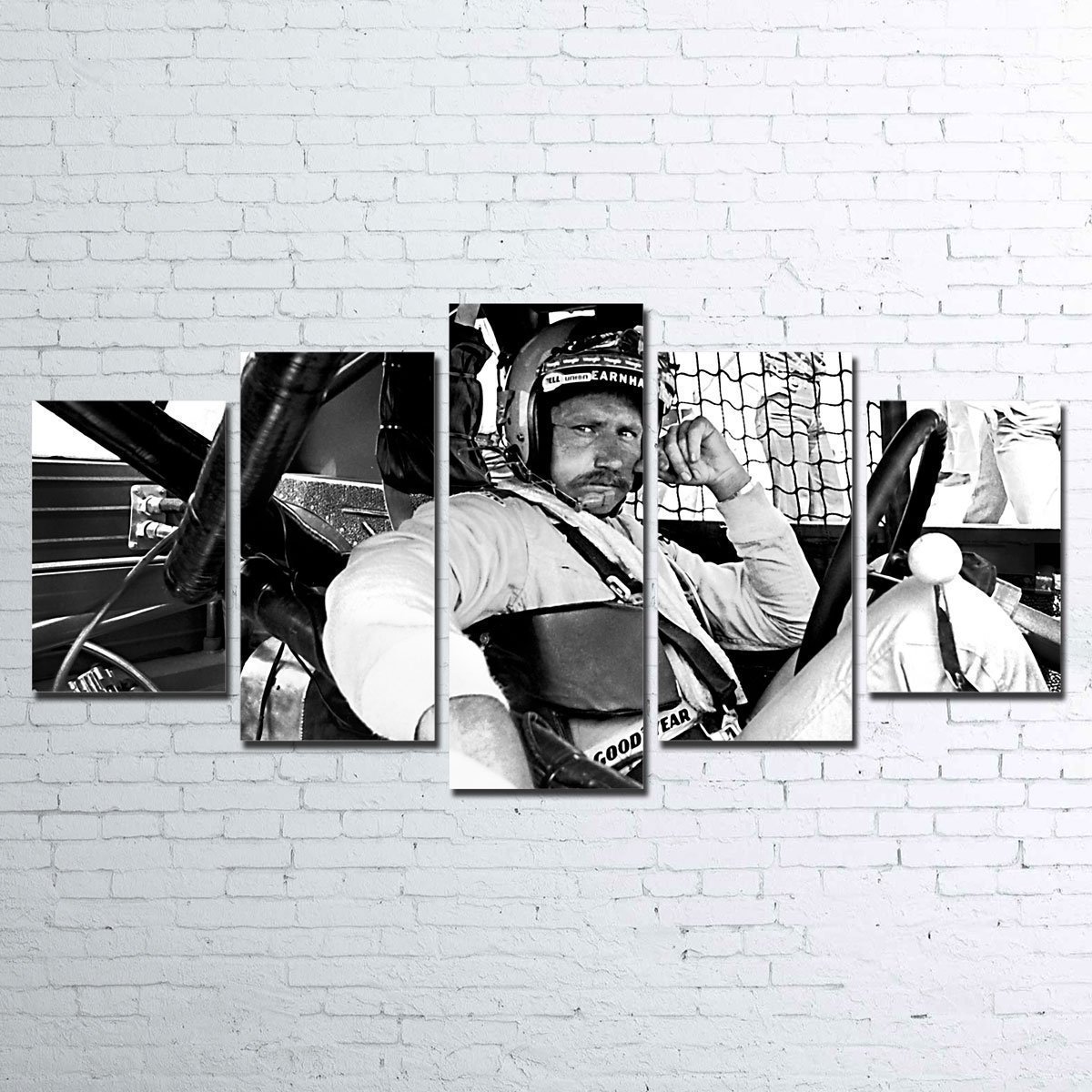 Dale Earnhardt- Famous Person Canvas Wall Art