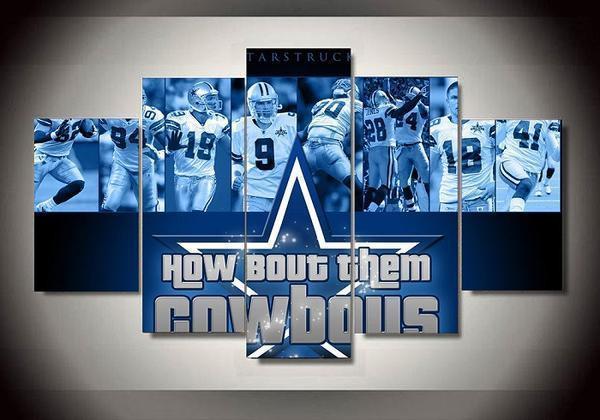 Dallas Cowboys 4 – Sport Canvas Wall Art