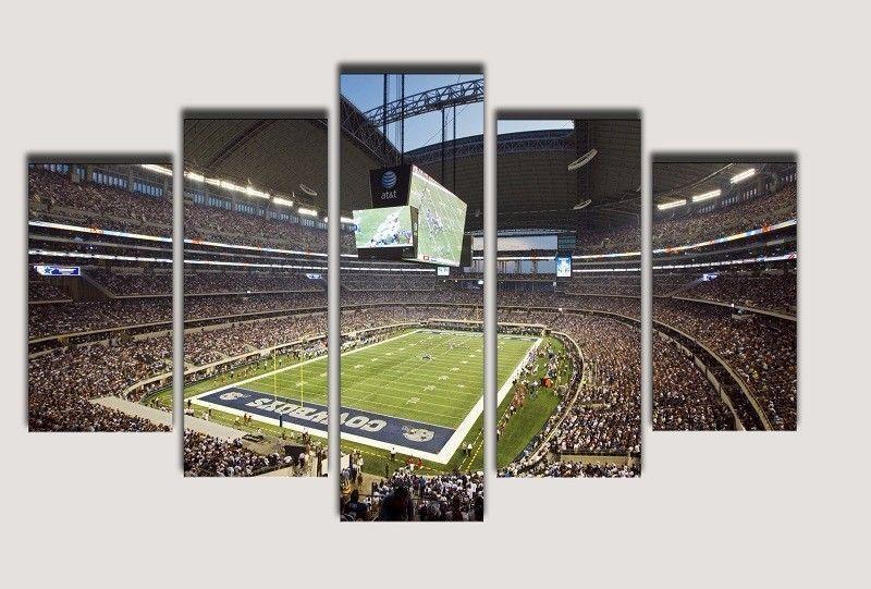 Dallas Cowboys At&Amp;T Stadium – Sport Canvas Wall Art