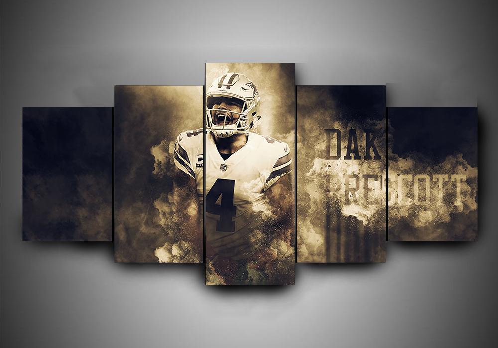 Dallas Cowboys – Dak Prescott – Sport Canvas Wall Art