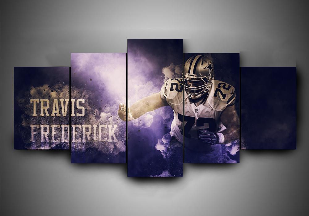 Dallas Cowboys – Travis Frederick – Sport Canvas Wall Art