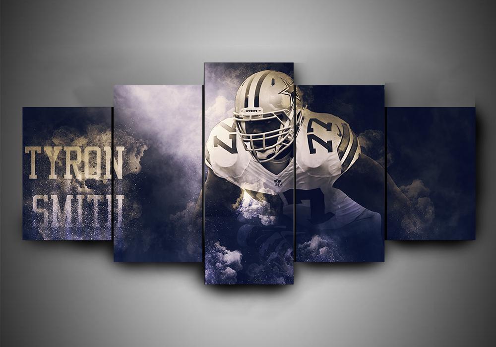 Dallas Cowboys – Tyron Smith – Sport Canvas Wall Art