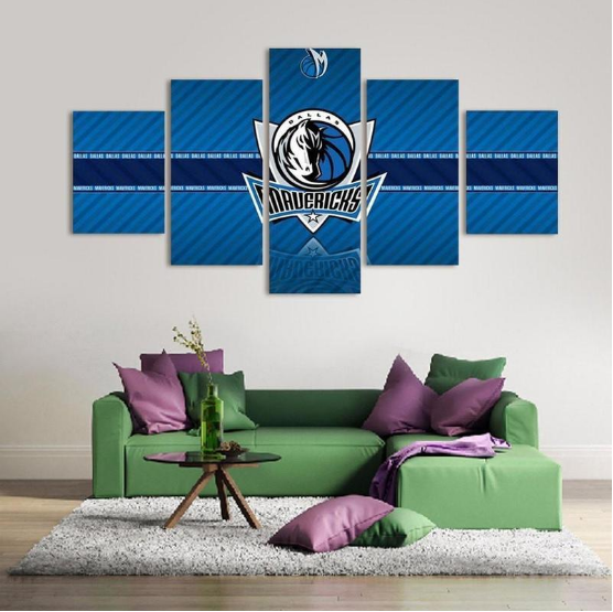 Dallas Mavericks Banner – Sport Canvas Wall Art