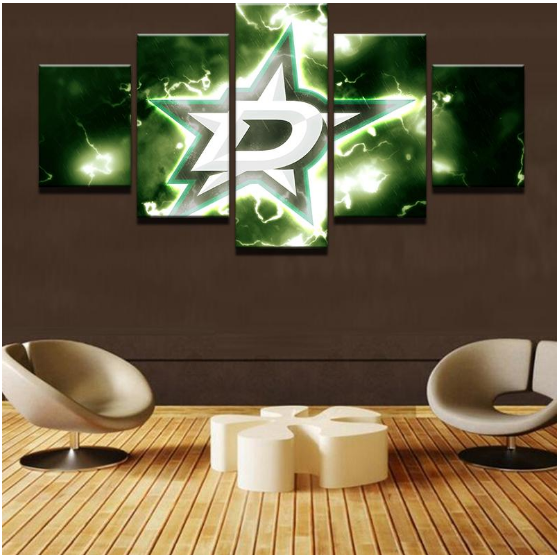 Dallas Stars Ice Hockey – Sport Canvas Wall Art