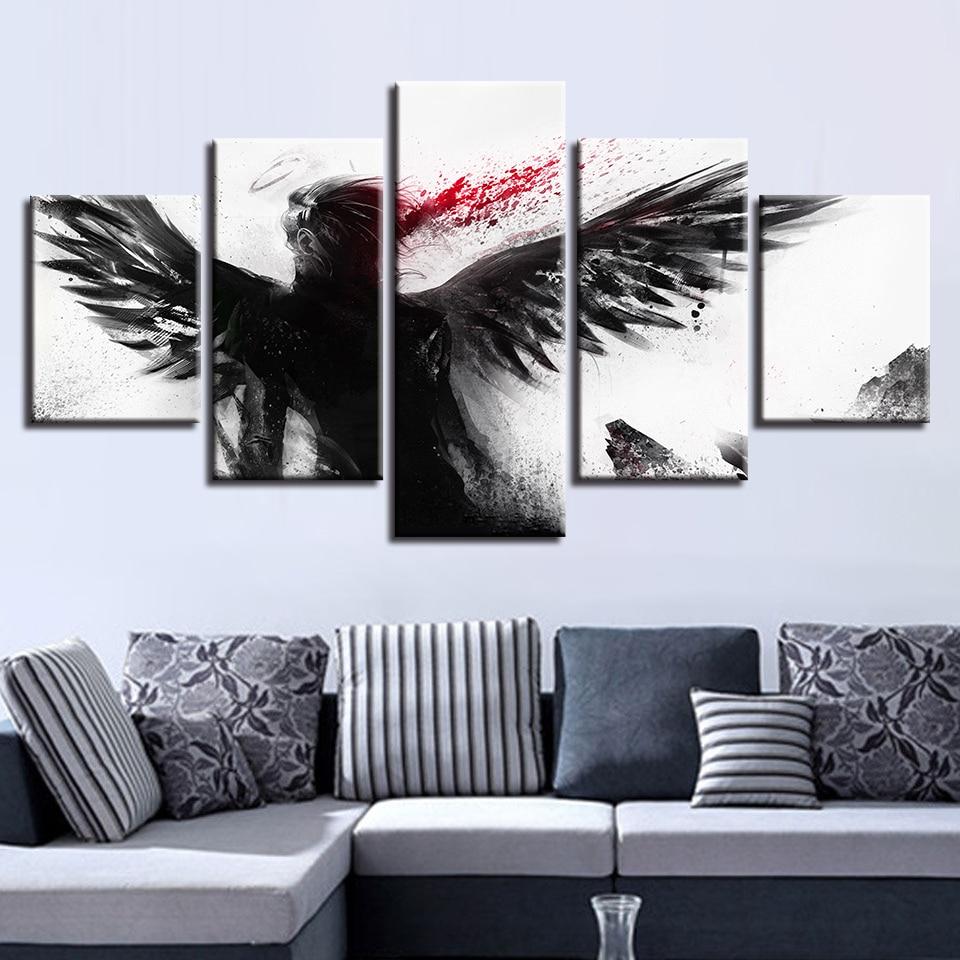 Dark Angel 2 – Animal Canvas Wall Art