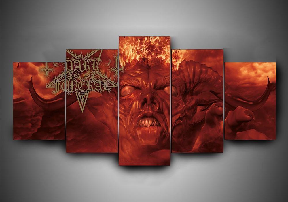 Dark Funeral 2 – Music Canvas Wall Art