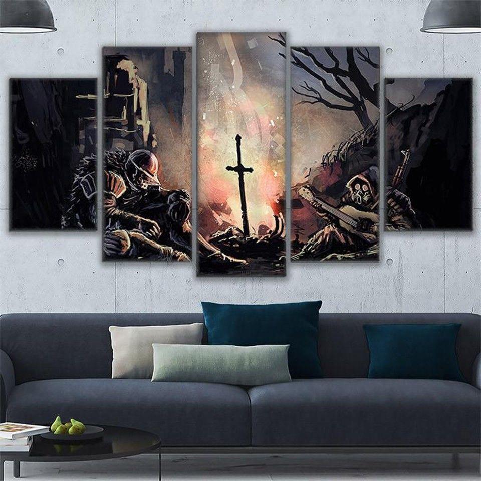Dark Soul 1 – Gaming Canvas Wall Art